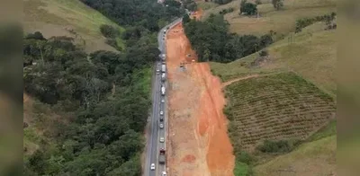 BR-101 será fechada na Serra para retirada controlada de rochas