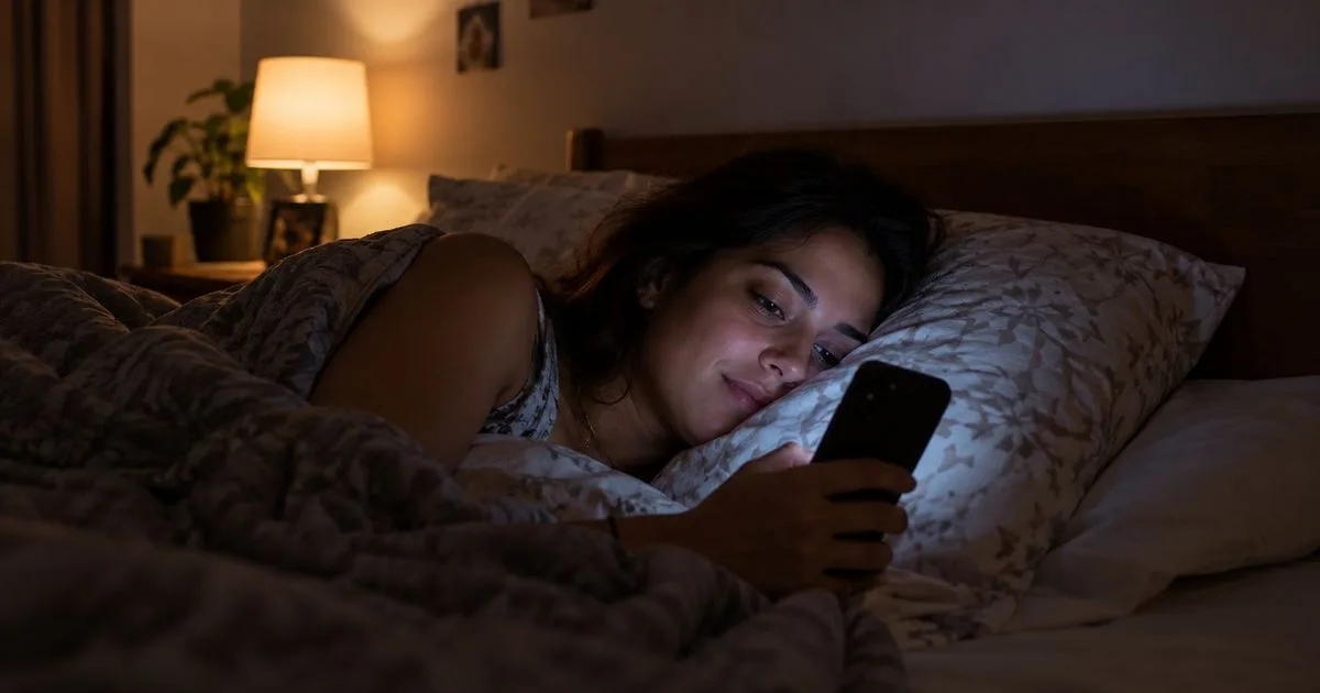 Celular à noite pode esconder falta de tempo livre durante o dia