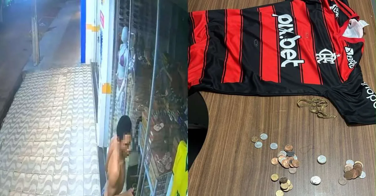 Camisa do Flamengo e R$ 12,40 em moedas são recuperados após invasão em Itaituba