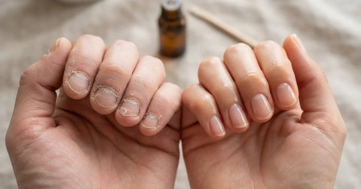 Creme nas mãos após a lavagem pode ajudar a preservar unhas e cutículas