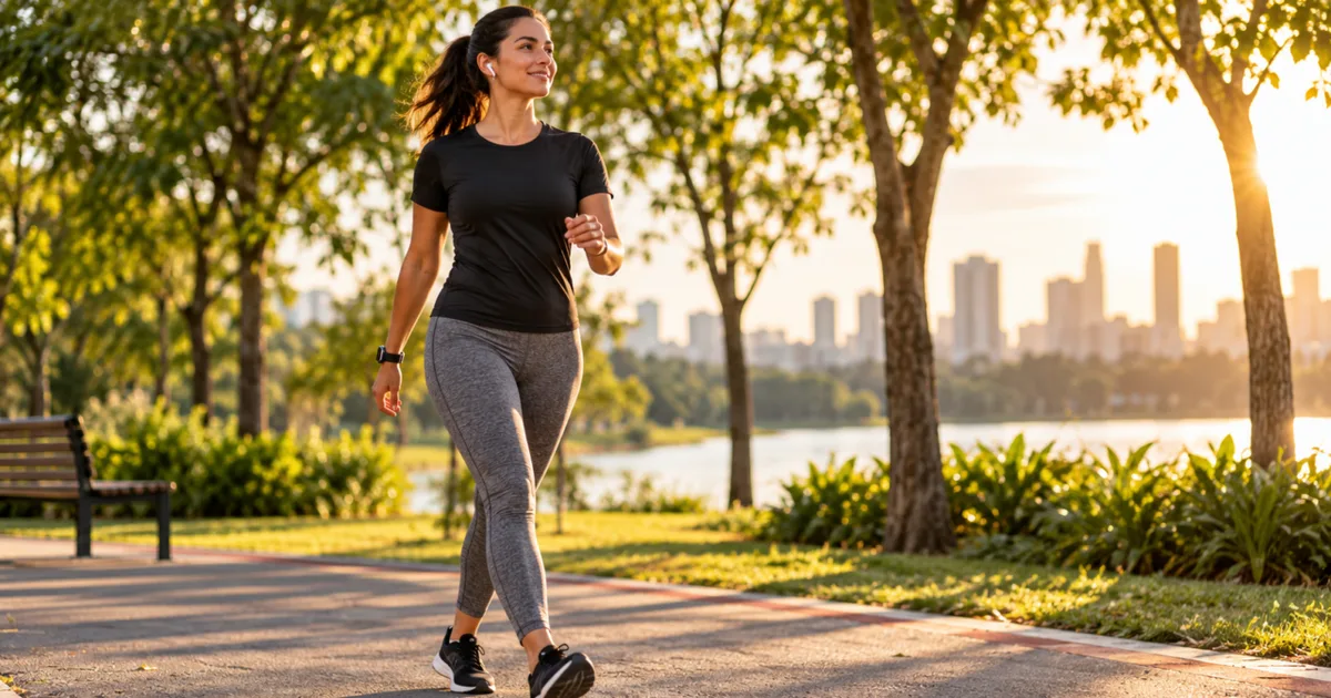 O que torna a caminhada um exercício e onde ela não alcança