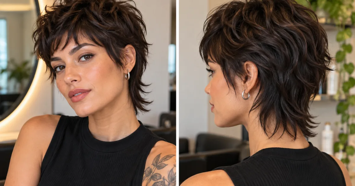 Mixie cut adapta nuca e camadas para diferentes texturas de cabelo