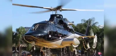 Helicóptero com cantor Rick perde comunicação durante voo em Santa Catarina