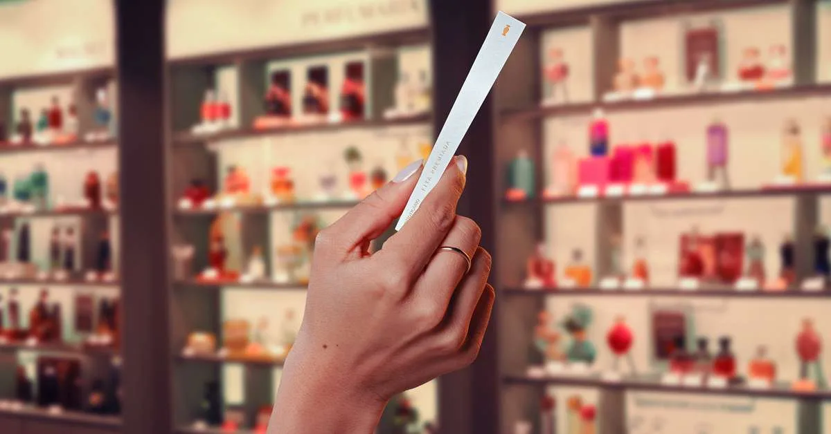 O Boticário distribui fitas premiadas em lojas durante teste de fragrâncias