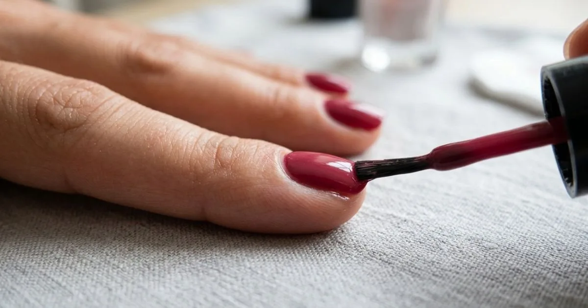Técnica na borda da unha ajuda a conservar o esmalte por mais tempo