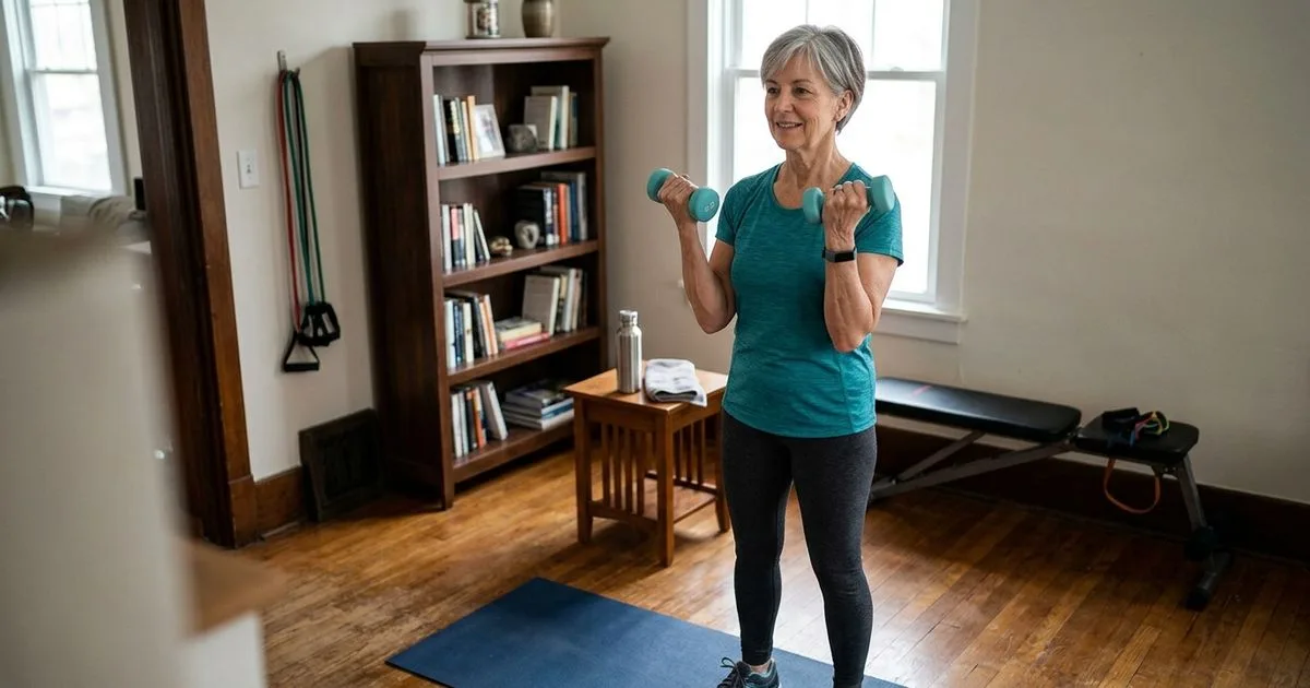 Treino progressivo ajuda a preservar a força dos braços após os 60