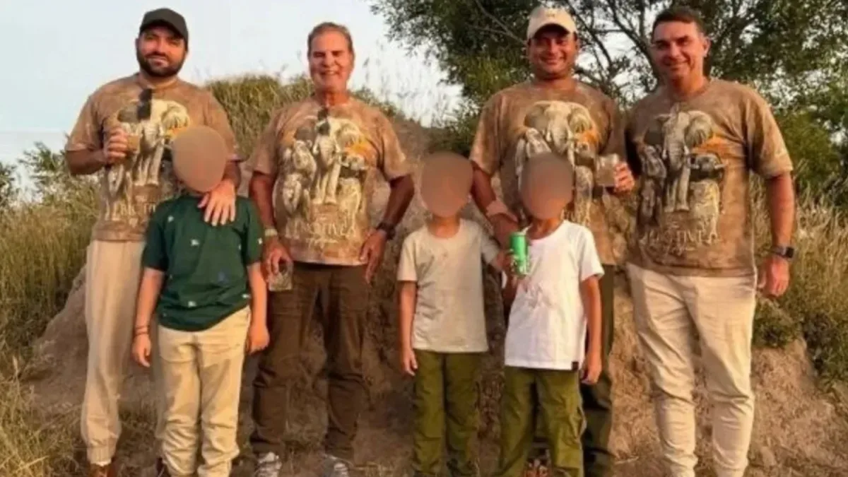 Flávio Bolsonaro fez safári na África com investigados no escândalo do INSS