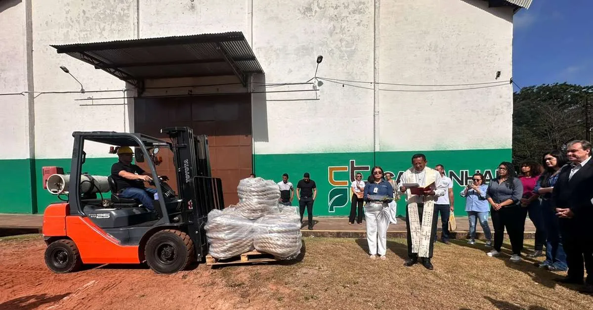Corda do Círio 2026 é entregue em Castanhal após sete meses de produção