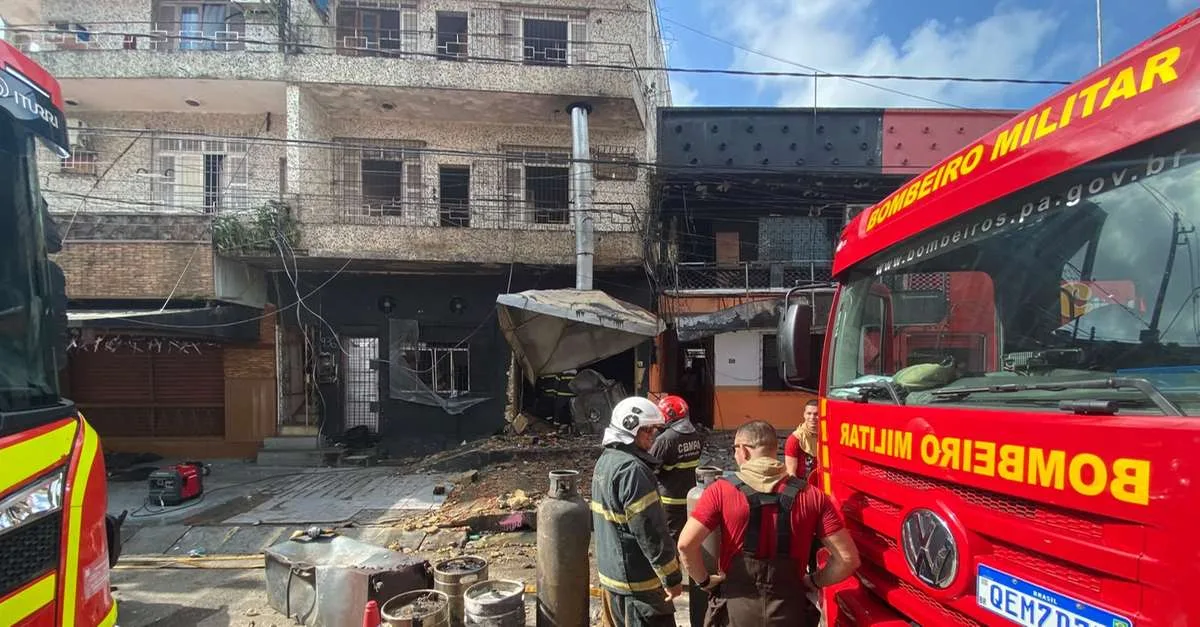 Explosão deixa ao menos 20 feridos em restaurante de Belém