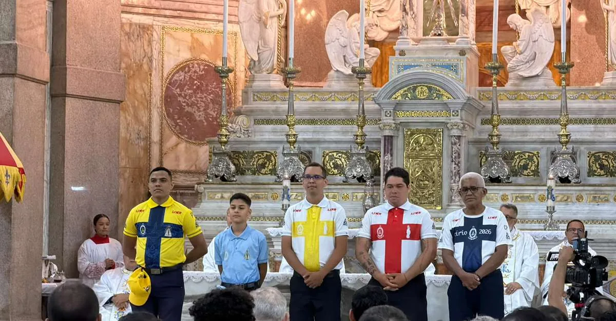 Guarda de Nazaré apresenta camisas para a programação do Círio 2026