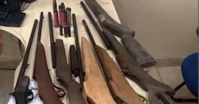 Polícia prende homem com armas e munições ocultas em tijolos no Pará