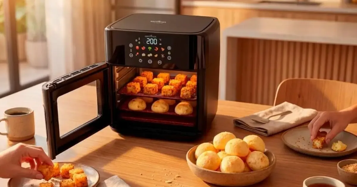 Britânia apresenta air fryer Oven de 16 litros com 2.000W