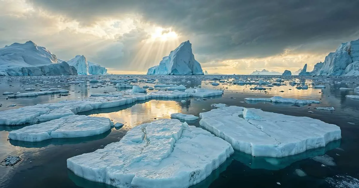 Derretimento polar foi impulsionado principalmente por águas mais quentes