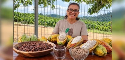 Produtora de Linhares transforma cacau do sítio em chocolate sem açúcar