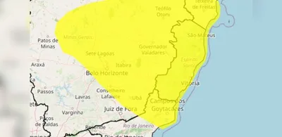 Espírito Santo tem alerta para tempestades até quinta-feira