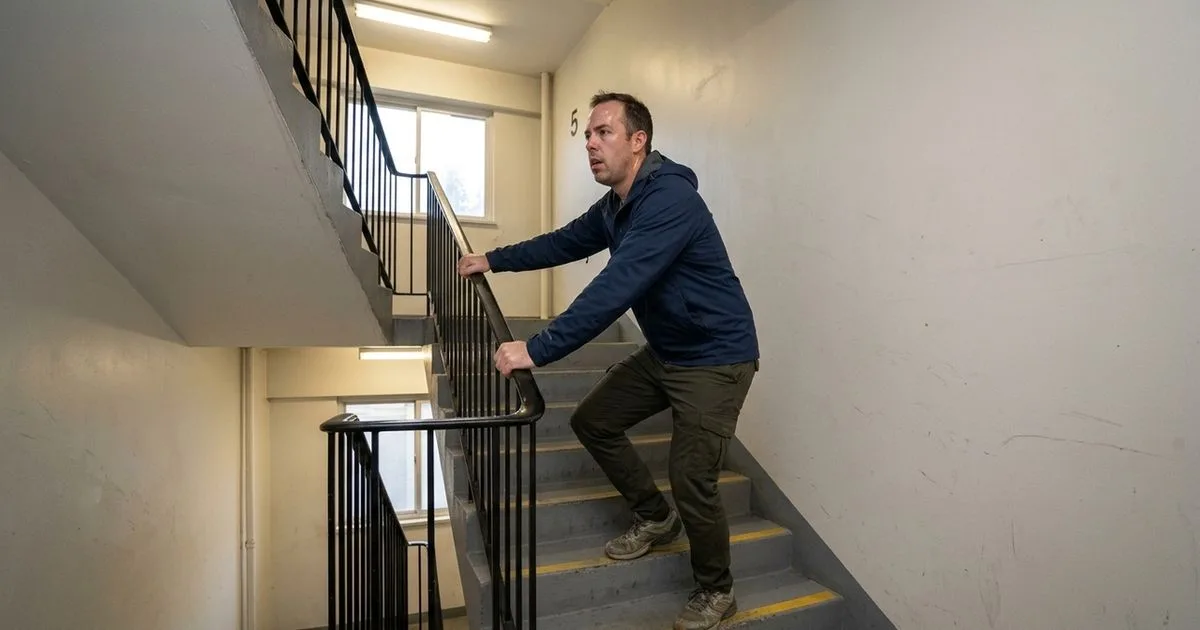 Escadas elevam o gasto de energia em comparação com caminhada moderada