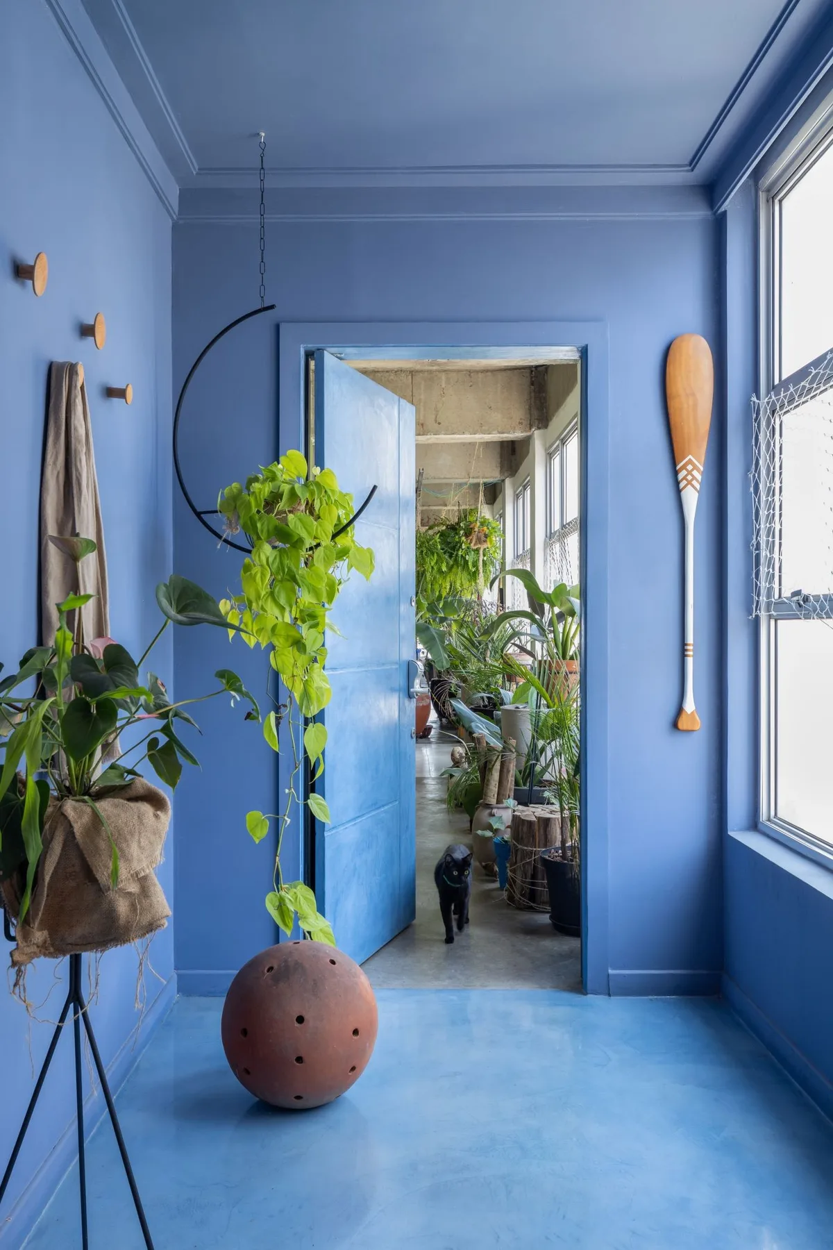 Como escolher a paleta do hall de entrada com base no Feng Shui