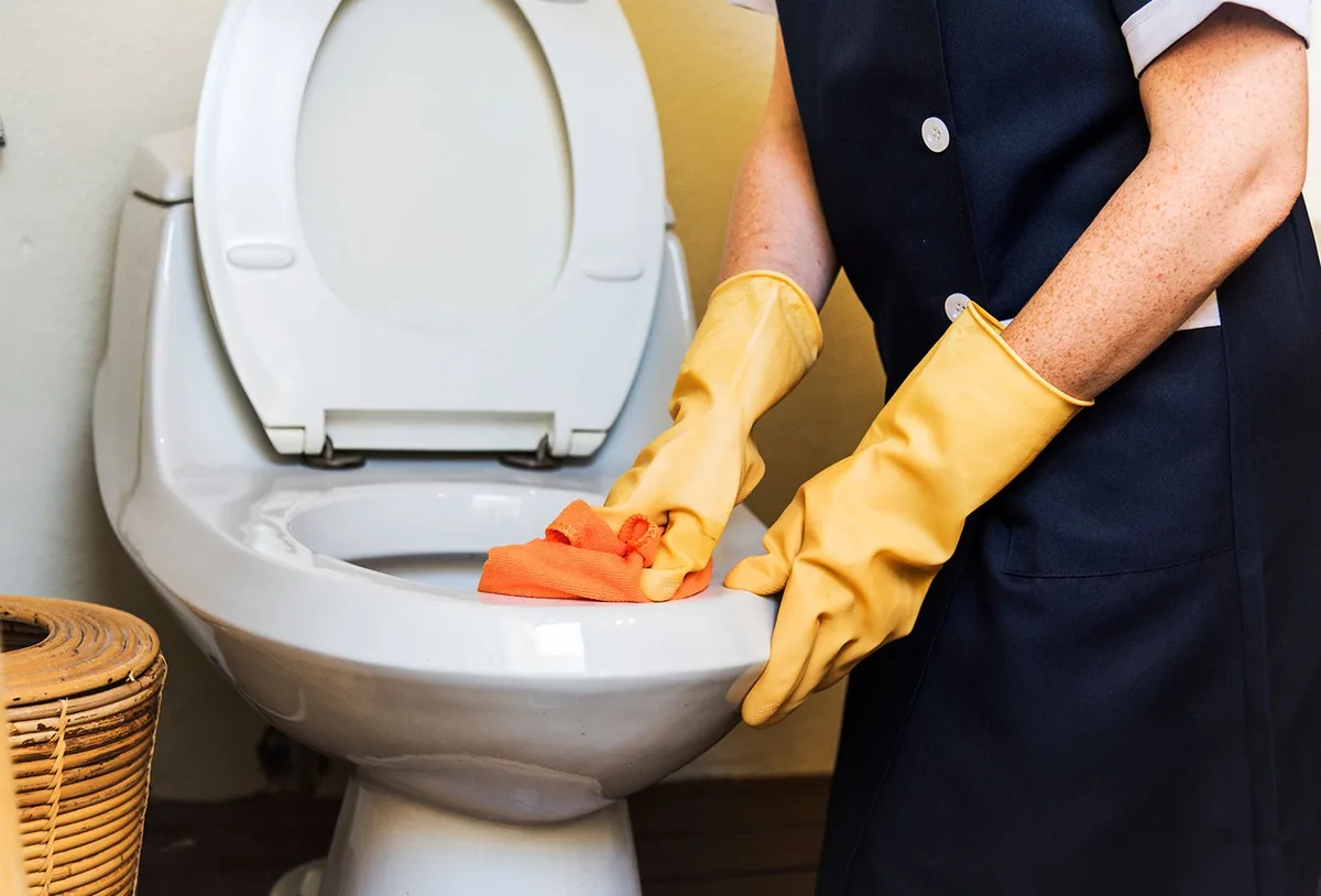 Como remover manchas do vaso sanitário sem danificar a louça