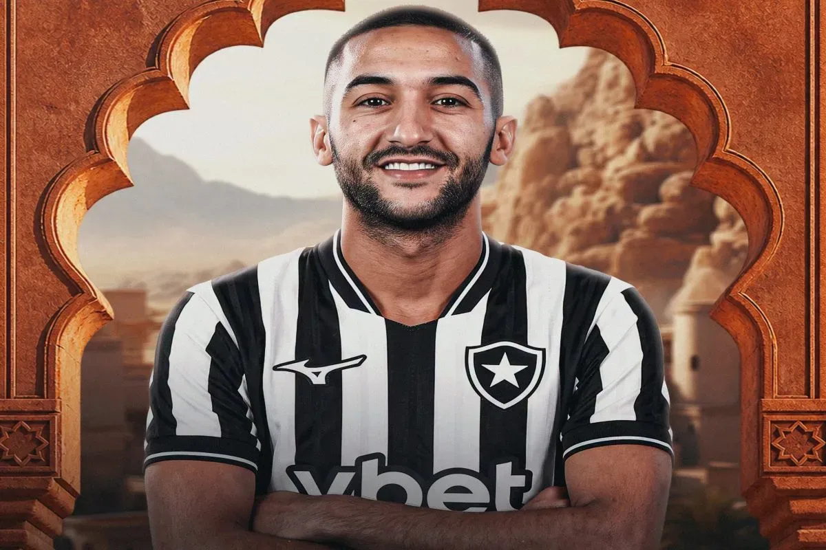Hakim Ziyech reforça ataque do Botafogo com vínculo até o fim de 2028