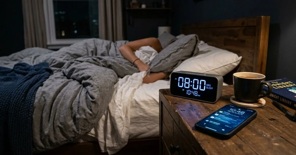Rotina noturna pode afetar a continuidade do sono, mesmo com muitas horas na cama
