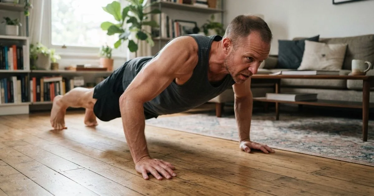 Como organizar um treino de calistenia em casa para ganhar força