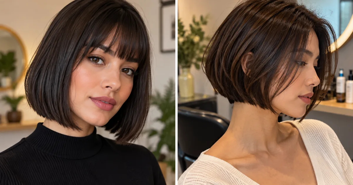 Japanese bob aposta em linhas precisas e adaptação ao tipo de cabelo