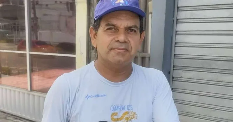 Ciclofaixa apagada e ocupada dificulta passagem na Lomas Valentinas, em Belém