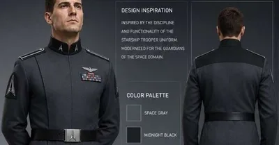 Imagem de uniforme da Força Espacial publicada por Trump provoca comparações
