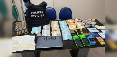 Polícia Civil prende mulher com munições e dinheiro em Guarapari